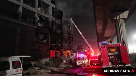 Link mall fire, mall fire, Mumbai mall fire, Link Mall flames, Link Mall fire fighting, Mumbai news, Maharashtra news, Indian express, current affairs
