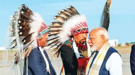G7 summit, Narendra Modi, West Asia, Europe, Iran-Israel war, Israel-Iran conflict, Israel attack on Iran, Israel, Iran, G7 summit Canada, Narendra Modi g7, Narendra Modi diplomacy, US-India relations, Donald Trump, India-Canada tensions, multipolar world order, trade tariffs dispute, Ukraine war, Middle East crisis, climate policy conflicts, Indian express
