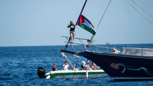 greta thunberg, gaza aid ship, israel