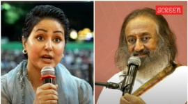 hina khan sri sri ravi shankar