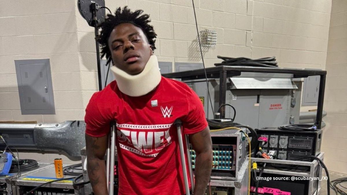 The second the subscribers count crossed the 40M mark, iShowSpeed began smacking his chest and head