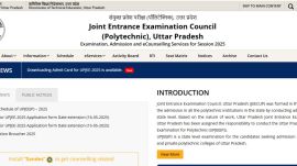 JEECUP Polytechnic 2025: Results delayed! Websites to download scorecards 