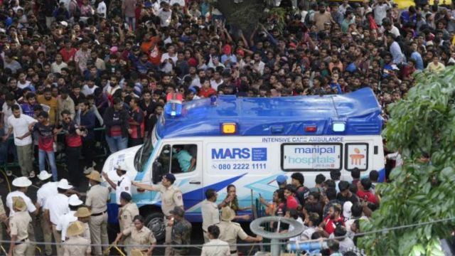 The Bengaluru police—the sanctioning authority—had not granted permission for a victory parade from the Vidhana Soudha to the Chinnaswamy Stadium for RCB fans due to crowd control fears.