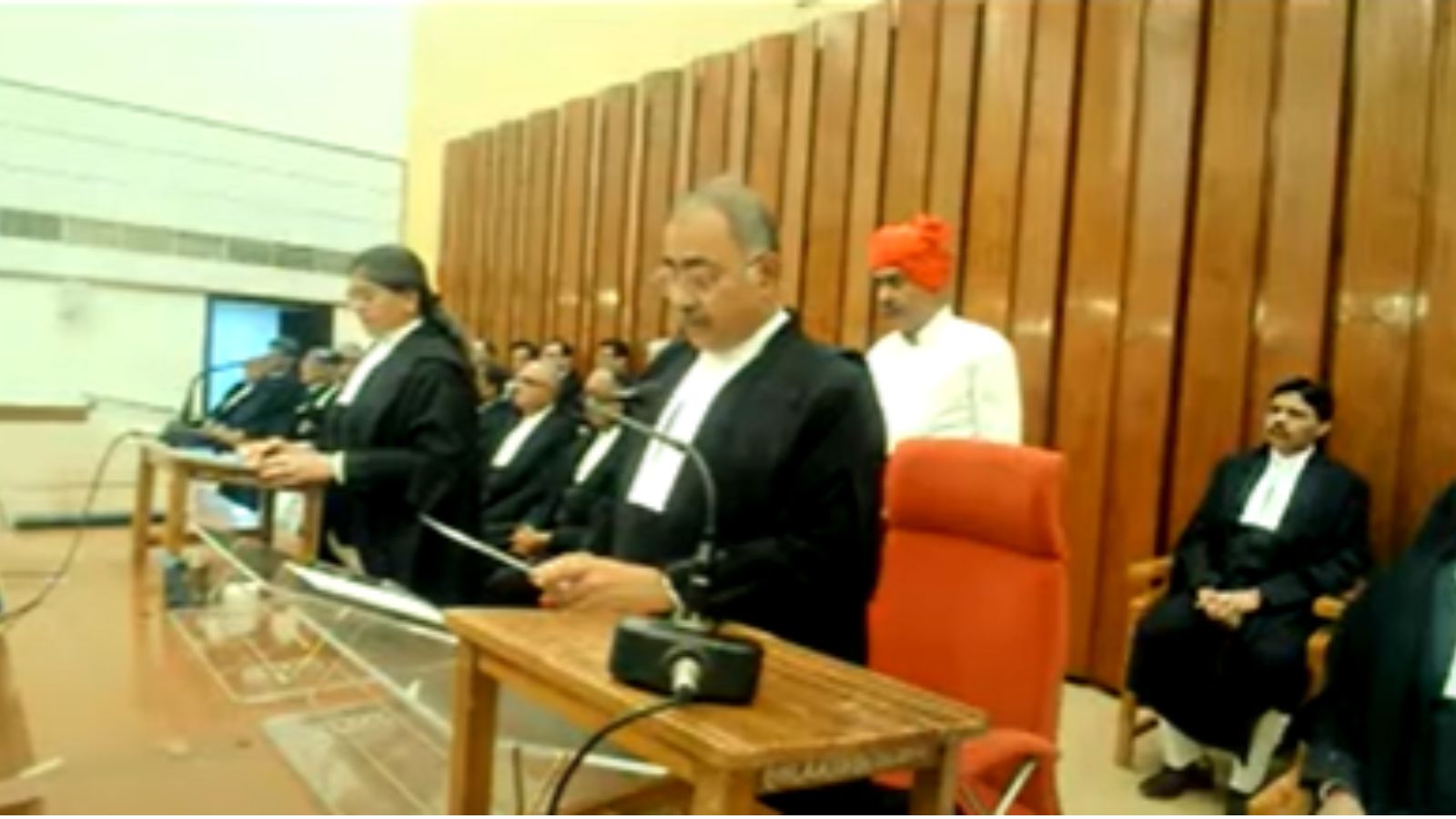 Justice Gowda Sworn In as Judge of Gujarat High Court