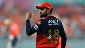 Virat Kohli might have told AB de Villiers not to say the old RCB slogan ‘ee-saala cup namde’ (This year, the cup will be ours) according to the South African, but he hasn’t been shy of fronting up to the potential triumph. (Sportzpics)