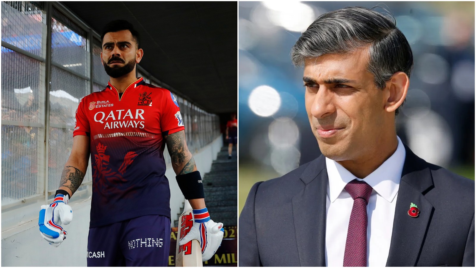 Rishi Sunak – the former UK prime minister who is an RCB fan, unsurprisingly