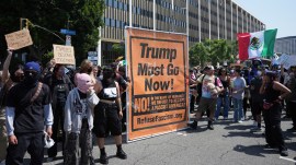 us la protests, trump, immigration, pew research