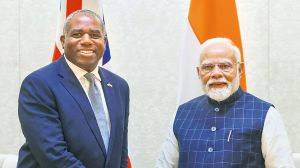 David Lammy, David Lammy meets PM, Lammy meets modi, Narendra Modi, S. Jaishankar, UK Foreign Secretary David Lammy, Indian express news, current affairs