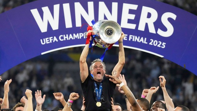 This PSG team, bereft of any so-called big names, fully embraced the philosophy of Luis Enrique since he took over. (AP Photo)