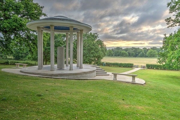 The American Bar Association's Memorial for The Magna Carta at Runnymede. 