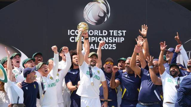 Aiden Markram said the only way to the "choker" monkey off their backs was to yank it off and throw it away, by calmly setting up the chase that he did with a century. (AP Photo)
