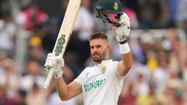 Aiden Markram scored 136 in 207 balls. (AP Photo)