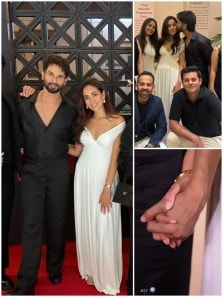 Mira Rajput holds her ‘world’ Shahid Kapoor close at Dhun Wellness launch