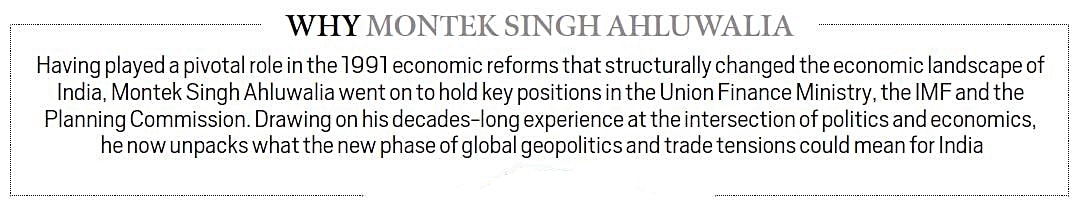 Montek Singh Ahluwalia at Idea Exchange: 'China challenged the US and what’s been unleashed is the weaponisation of tariffs'