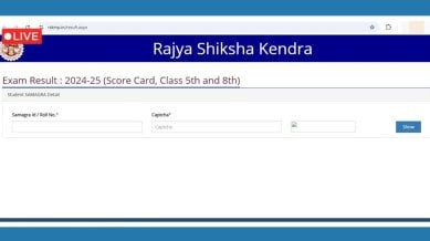 Students who appeared for the 2025-26 re-exams will be able to check the RSKMP result from the official website – rskmp.in
