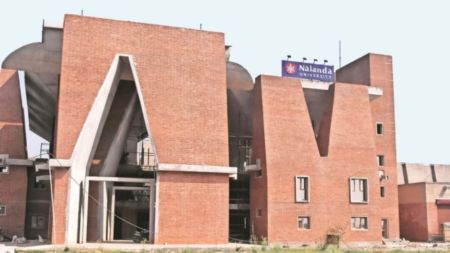 Nalanda University, Nalanda University new PG courses, Sachin Chaturvedi, Nalanda University Vice-Chancellor, Indian express news, current affairs