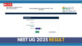 NEET UG 2025 result updates
