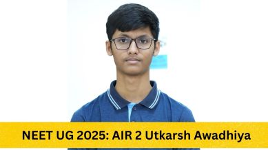 'Was sleeping when mom told about NEET UG 2025 results,' says AIR 2 Utkarsh Awadhiya on fulfilling a generation dream