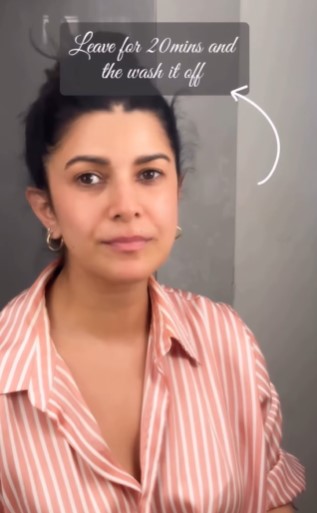 Nimrat Kaur skincare