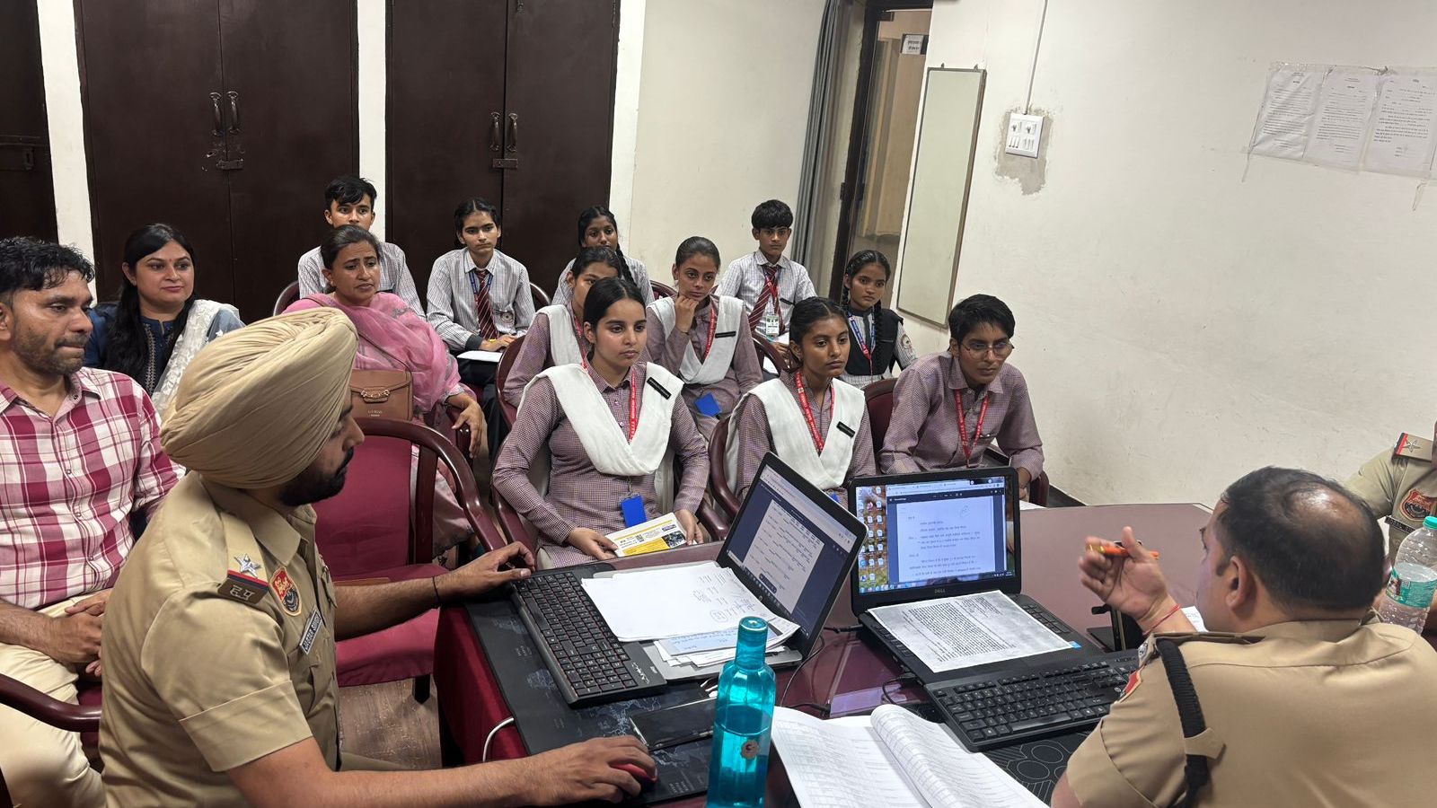 haryana Under the initiative launched in October 2024, five meritorious students currently in Classes 9 to 12 are invited from each school to understand the functioning of government offices in a two-day module.