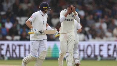 Prasidh was punished whenever he went too short in the final day of the first Test. (AP Photo)
