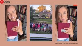 US teen grounded friends protest