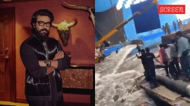 Ram Charan's The Indian House set was flooded in Telengana