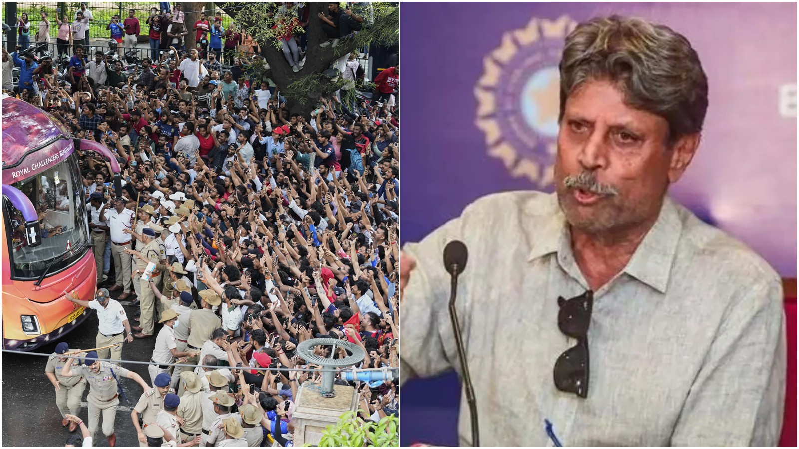 ‘Mistake should not be to that scale’: Kapil Dev implores for calm when teams win titles after RCB celebration stampede