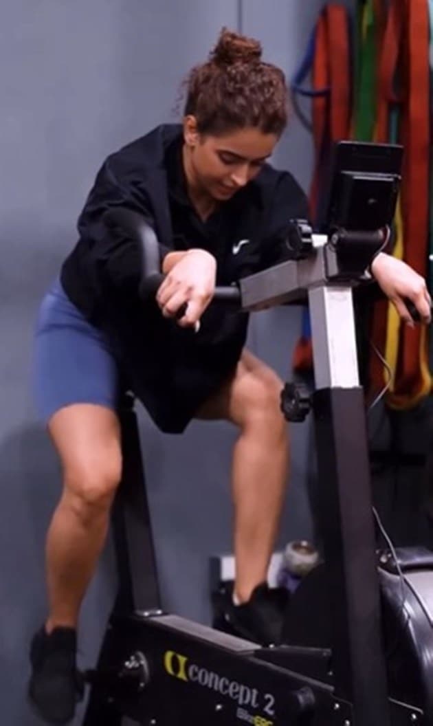 Sanya Malhotra workout