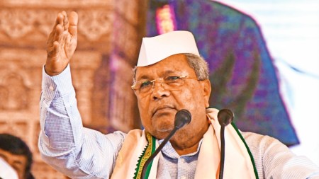 Siddaramaiah, bengaluru protest, bengaluru stampede, bangalore stampede, ipl stampede, rcb stampede, bjp karnataka, karntaka bjp, karnataka bjp protest, bjp protest karnataka, karnataka protest, karnataka news, Indian express news, current affairs