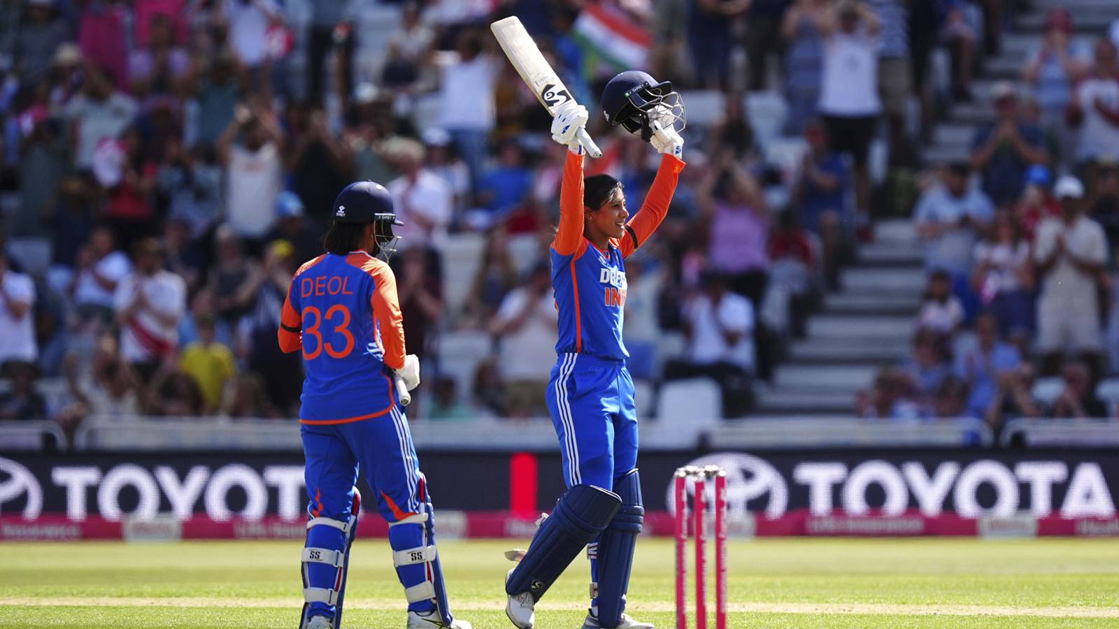 Smriti Mandhana makes history with century across all formats