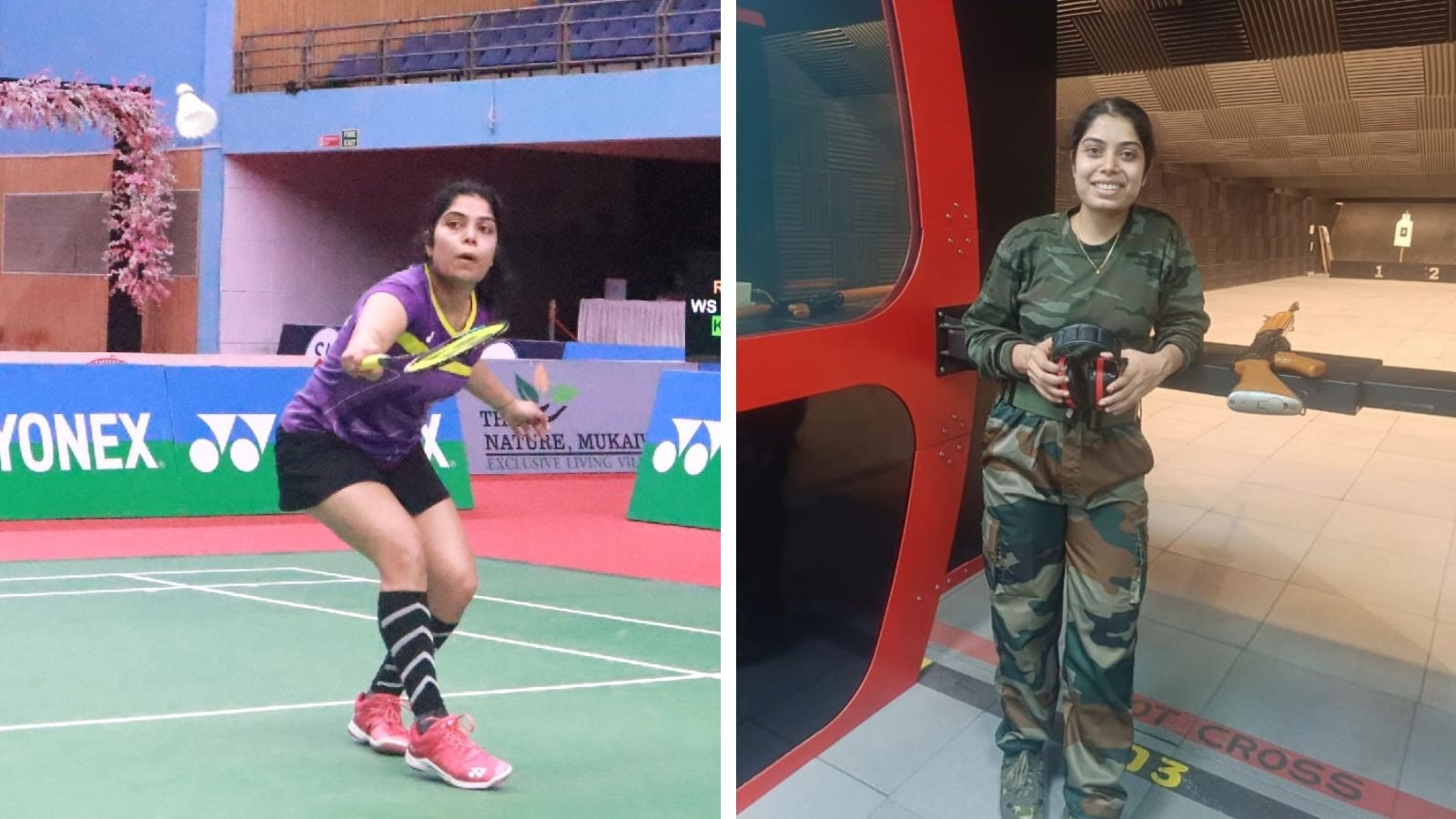 Shuttler Aakarshi Kashyap’s takeaways from police training, hitting bullseye with machine guns, regaining confidence