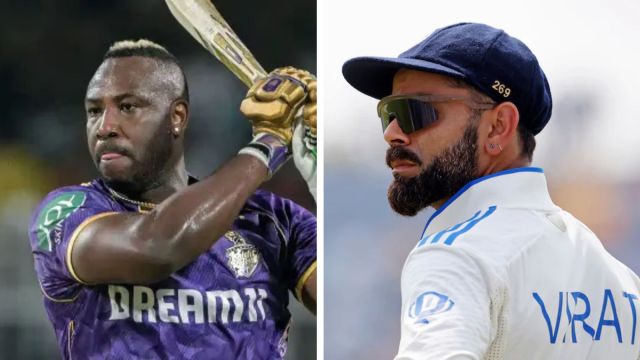Andre Russell said he does not regret not having established a sound Test career, disagreeing with Virat Kohli's take after the IPL 2025 win. (BCCI)