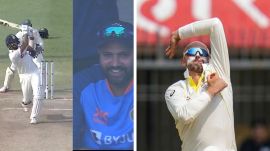 Former India Test captain Rohit Sharma revealed how he got Pujara to hit Nathan Lyon for a six in the 2023 BGT. (BCCI)