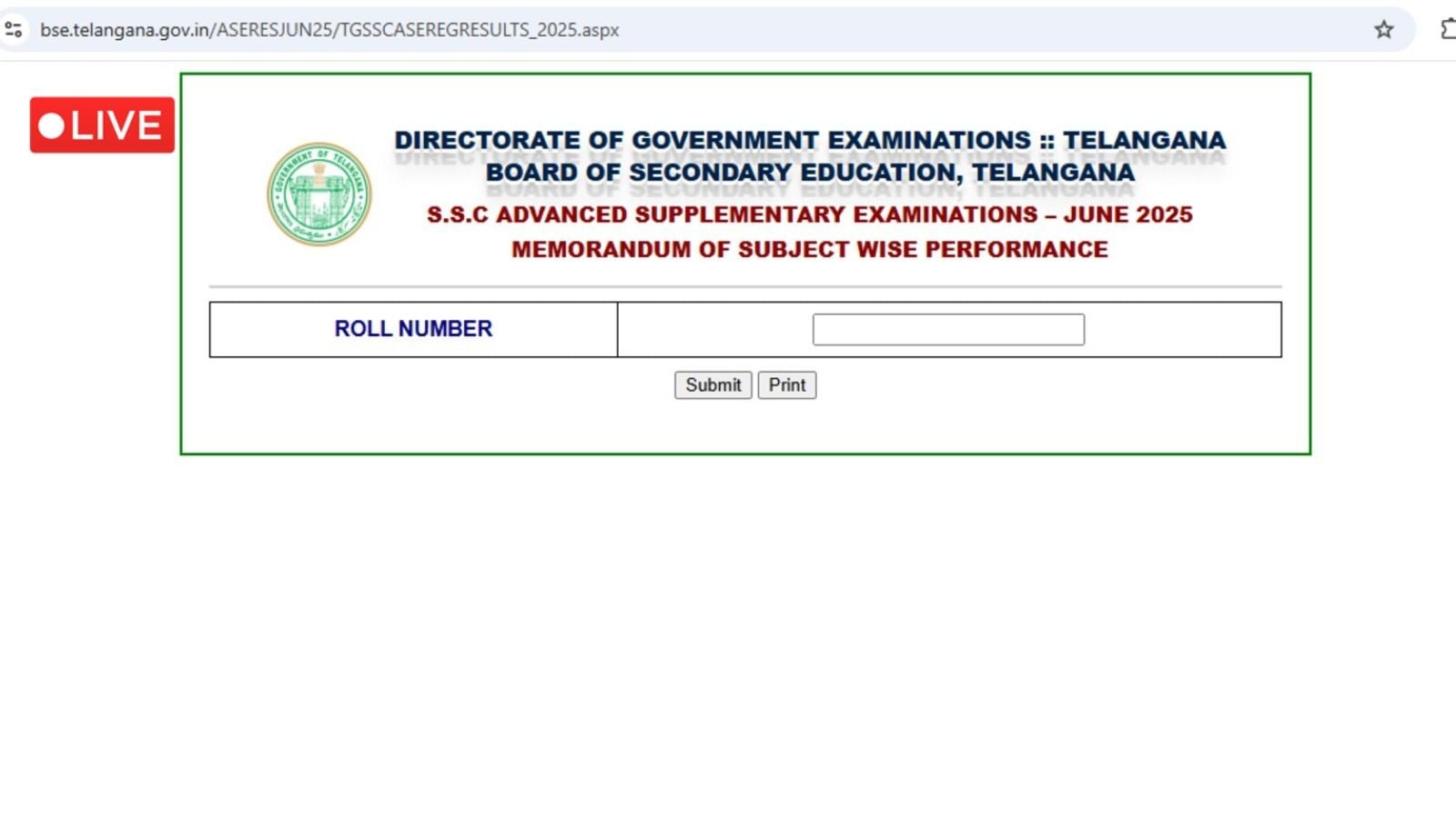 TS SSC 10th Supplementary Results 2025 Out LIVE Updates: How can I check Telangana board Class 10 supply result