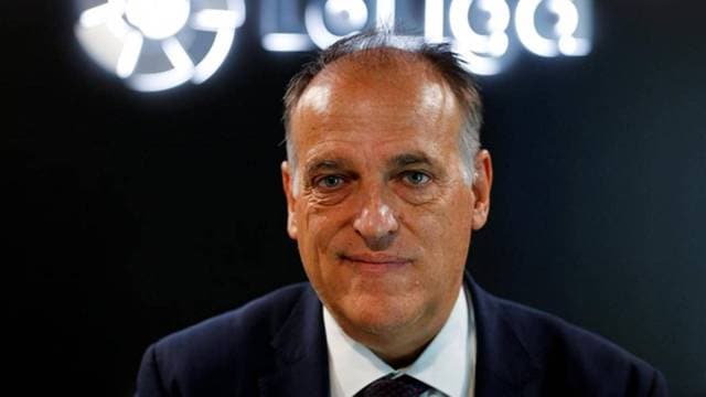 Javier Tebas said he had no contact with any officials at FIFA. (FIle)