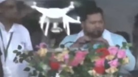 tejashwi yadav drone attack