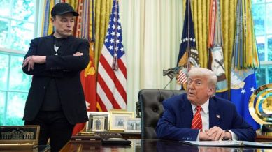 President Donald Trump speaks during a news conference with Elon Musk in the Oval Office of the White House, Friday, May 30. (AP Photo)