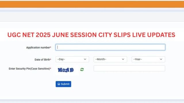UGC NET 2025 Exam City Intimation Slip LIVE: NTA to release city slip likely by this week