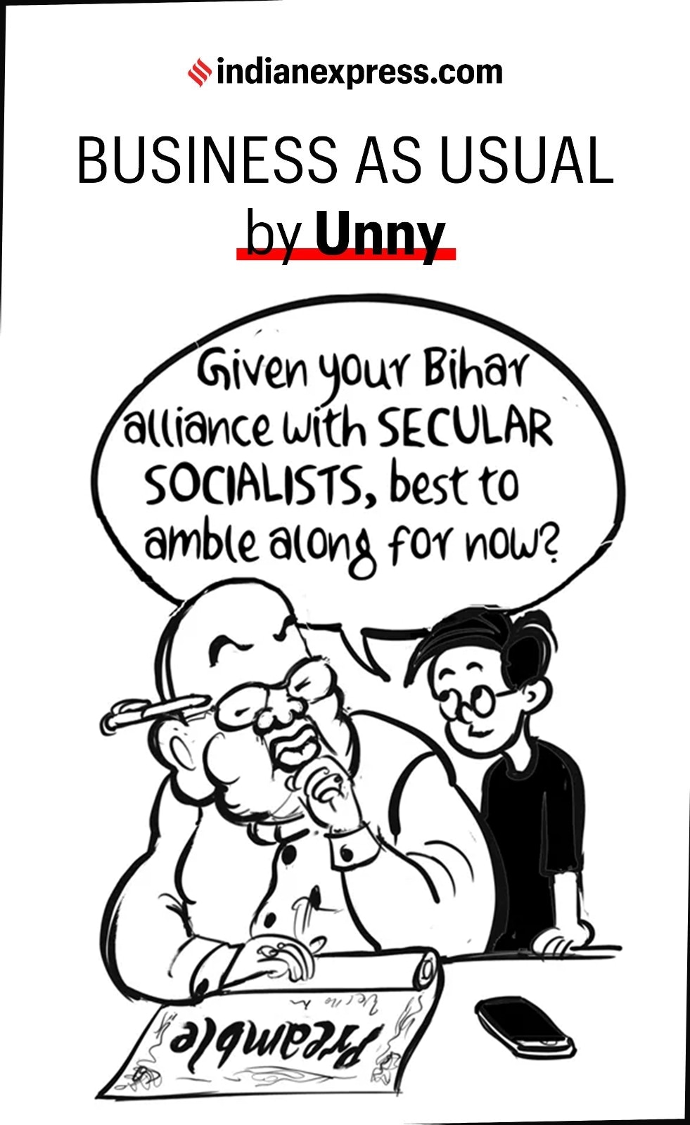 Business as usual by ep unny