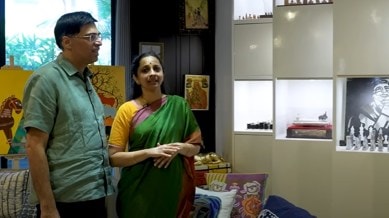 Step inside the Chennai home of chess grandmaster Vishwanathan Anand and his wife Aruna