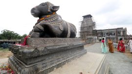 SP Etawah Kedareshwar temple