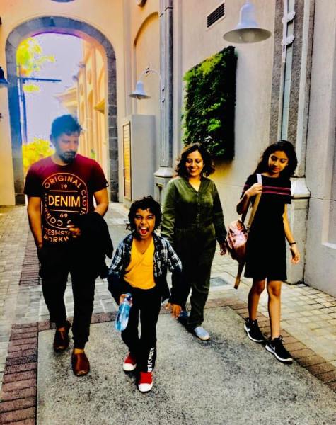 Sara Arjun's family