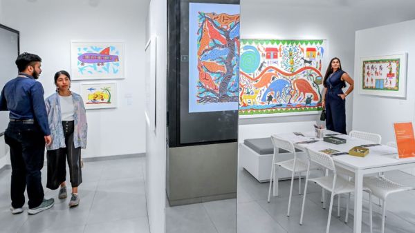 This collaboration between BIAL and MAP aims to integrate South Asian art into the travel experience through digital and interactive exhibits.(Express photos by Jithendra M.)