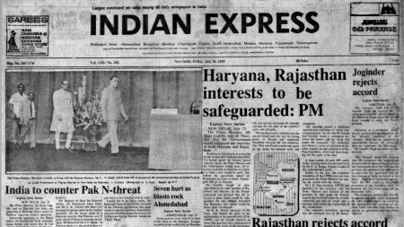 Akali Dal, Joginder Singh, No Water Sharing, Punjab Polls, Starvation Deaths, Forty Years Ago, editorial, Indian express, opinion news, current affairs