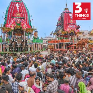 3things podcast the indian express rath yatra telangana blast