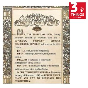 3 things podcast the indian express socialist secular sports India and Pakistan myanmar