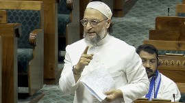 Owaisi: When water, blood can’t flow together, why play cricket?
