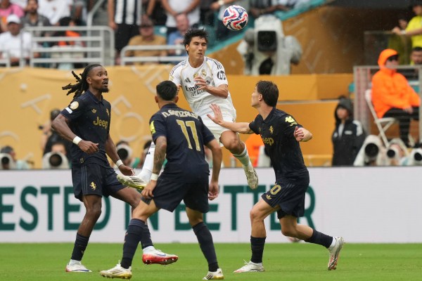 Garcia became the first Los Blancos player since Ronaldo in 2016 to score four goals in a single edition of the Club World Cup. (AP)