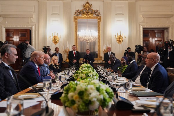Trump meeting African leaders